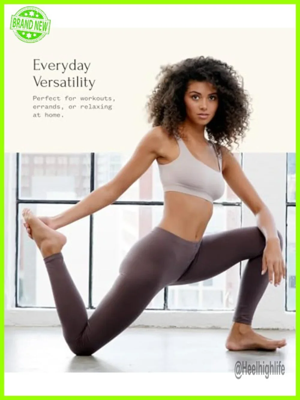 Velvety Super Soft 4-Way Stretch High-Waist Yoga Leggings 2-Pack
